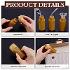 20Pcs Plastic Flip Travel Squeeze Bottles MRMJ-BC0003-57A-3
