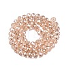 Electroplate Glass Beads Strands X-EGLA-A044-T8mm-A20-3