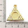 Real 18K Gold Plated Brass Pendants KK-L209-007G-06-3