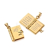 304 Stainless Steel Pendants SA-CBA694E-01G-01-3
