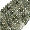 Dyed Imitation Jade Glass Beads Strands GL-Z001-02B-09-1
