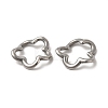 Non-Tarnish 304 Stainless Steel Linking Rings STAS-F283-04P-3