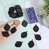 24Pcs Oval Alloy Pendants Cabochon Settings FIND-SC0009-95-3
