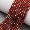 Cubic Zirconia Beads Strands G-G792-47-07B-1