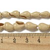 Spray Painted Natural Spiral Shell Beads Strands BSHE-G039-08D-3