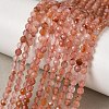 Natural Red Agate Beads Strands G-L653-B01-3mm-1