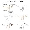 Brass Earring Hooks KK-PH0035-82-RS-8