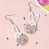 Acrylic Dangle Earrings FS-WGF063B-06-1