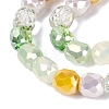 Electroplate Mixed Styles Glass Beads Strands EGLA-N022-13A-A03-3