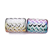 Electroplate Glass Beads EGLA-N026-02A-E03-1