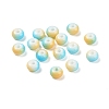 Opaque Spray Painted Glass Beads X1-GLAA-G118-01-2
