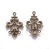 Tibetan Style Alloy Chandelier Component EA8536Y-AB-1