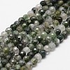 Natural Moss Agate Beads Strands X-G-D840-25-4mm-1