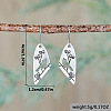 Hollow Bird with Branch Alloy Dangle Earrings FS-WG930CF-01-2
