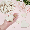 200Pcs 6 Styles Unfinished Wood Cutouts DIY-GO0003-36-3