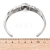 316 Surgical Stainless Steel Cuff Bangles BJEW-C142-01E-AS-5