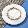 Brass Micro Pave Cubic Zirconia Cuff Bangles for Women BJEW-F482-13G-3