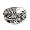 Tibetan Style Alloy Big Pendants AL-CBA5940-06AS-2
