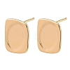 SHEGRACE Brass Stud Earring Findings XGRQ6M683-906G-1