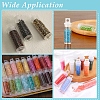 60Pcs Plastic Bead Tubes CON-BC0008-21-5