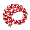Glass Enamel Beads GLAA-Q125-01A-06-3