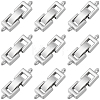 SUNNYCLUE 10Pcs Rack Plating Brass Watch Band Clasps KK-SC0004-11-1