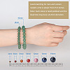 Natural Green Aventurine Round Beads Stretch Bracelets BJEW-PH0001-8mm-24-7