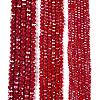 Electroplate Glass Beads Strands EGLA-A044-P8mm-B15-2