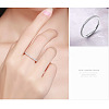 Anti-Tarnish Rhodium Plated 925 Sterling Silver Finger Rings RJEW-FF0008-008P-17mm-5