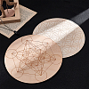 Eco-Friendly Board Cup Mat WOOD-XCP0002-12-3