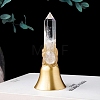Natural Quartz Crystal Bell Display Decoration PW-WGAB64F-01-1