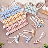 60Pcs 4 Colors Plastic Clothespin KY-TA0001-64-9