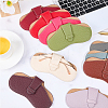 1Pc PU Leather Glasses Case AJEW-CN0006-94E-8