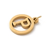 304 Stainless Steel Charms
with Jump Ring STAS-R001-02G-P-2