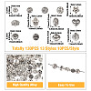  130Pcs 13 Styles Tibetan Style Alloy Beads FIND-TA0002-75-12