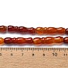 Natural Red Agate Beads Strands G-C135-A01-01-4