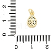 Brass Micro Pave Cubic Zirconia Pendants KK-U056-09G-3