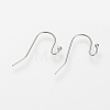 304 Stainless Steel Earring Hooks X-STAS-S066-09-2