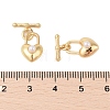 Brass Toggle Clasps KK-B111-04G-3