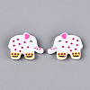 Printed Opaque Resin Beads RESI-N043-06A-1