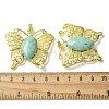 Synthetic Turquoise Pendants G-M288-01G-15-3