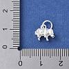 925 Sterling Silver 3D Chinese Zodiac Charms STER-P066-01S-02-3