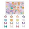 80Pcs 16 Style Transparent Glass Beads GLAA-PJ0001-05-11