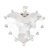 Tibetan Style Alloy Big Chandelier Component Links AL-CBA1187-14AS-1