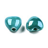 Glazed Porcelain Beads PORC-T007-21-03-3