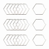 Brass Linking Rings KK-S327-03P-1