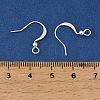 Brass Earring Hooks KK-H258-06D-S-3
