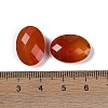 Natural Red Agate(Dyed & Heated) Cabochons G-O175-15C-01-3