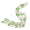 Transparent Gradient Color Glass Beads Strands GLAA-F131-01B-06-1