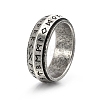 Rotatable Titanium Steel Finger Ring PW-WG27E87-25-1